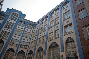 Berlin Mitte &ndash; Hackesche H&ouml;fe &ndash; Hof 1 - Ostseite