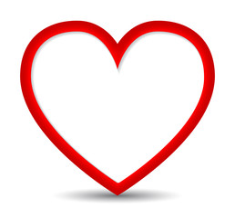 Elegant heart background.