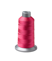 Bobbin of red tread.