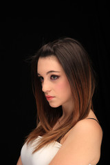 Fototapeta premium beautiful young girl