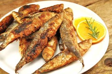 Sardinas - gegrillt
