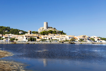 View of the village Gruissan