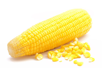 boiled sweet corn