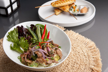 Num Tok Thai Steak Beef Salad