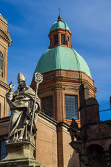Fototapeta na wymiar Cityscape of Bologna Italy
