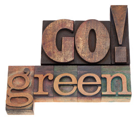 Go green!