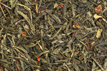 green tea texture