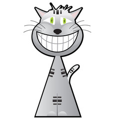 Cheshire cat cartoon character