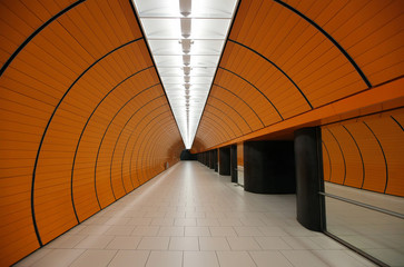Munich subway station
