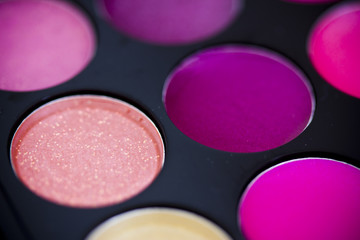 colorful lipgloss palette