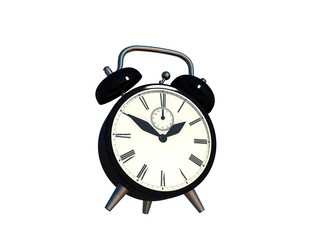 clock retro old model