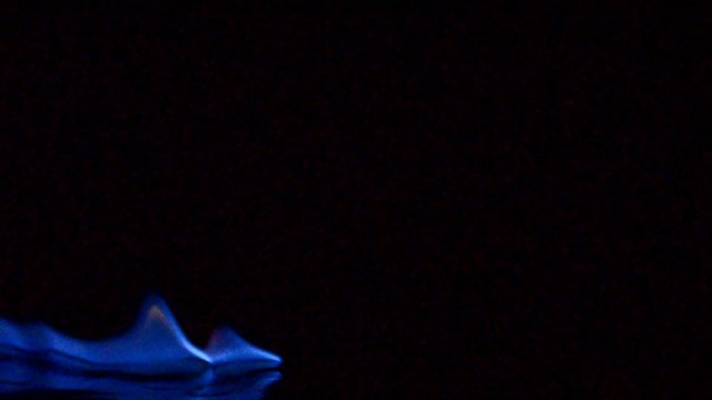 Blaues Feuer