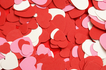 Heart Shapes Background