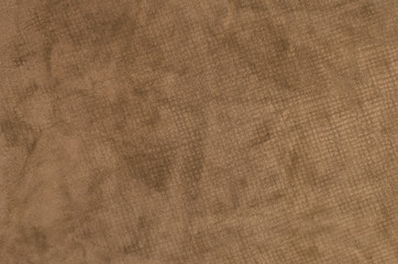 Wrinkle surface of brown Velvet