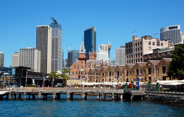 The Rocks district, Sydney, Australia