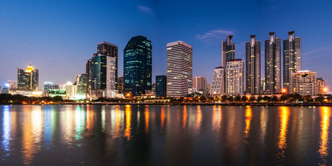Fototapeta premium Bangkok skyline