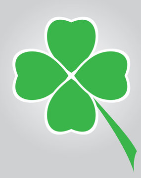 vector clover leaf for St. Patrick day
