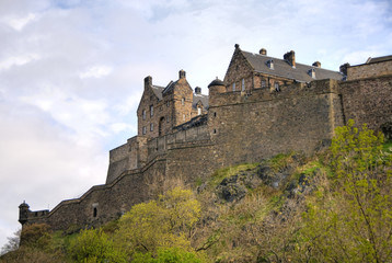 Fototapeta na wymiar Edinburgh / Szkocja - Zamek w Edynburgu