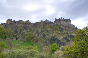 Fototapeta na wymiar Edinburgh / Scotland - Castle of Edinburgh