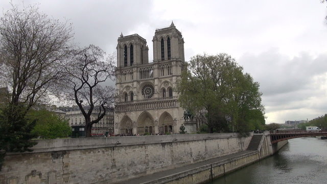 Scenes of Paris, views of the Notre Dame