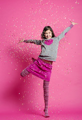 Cotillon et fillette