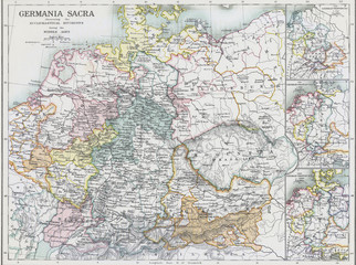 Fototapeta na wymiar Stara mapa