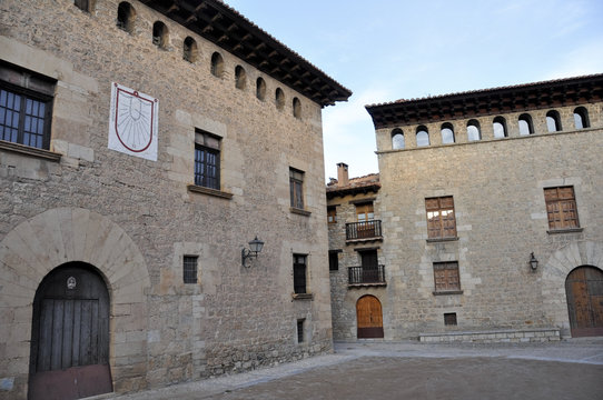 Renaissance palace, Mirambel (Spain)