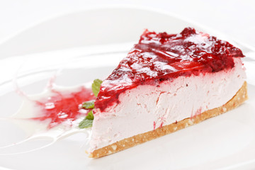 cherry cheesecake