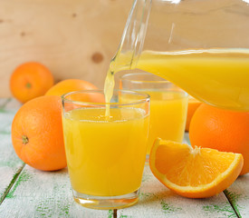 Fresh orange juice
