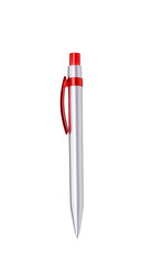 Close up of  pen isolated with clipping path on white