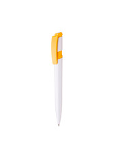 Close up of  pen isolated with clipping path on white