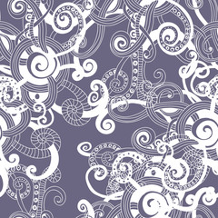 Abstract fantasy seamless pattern