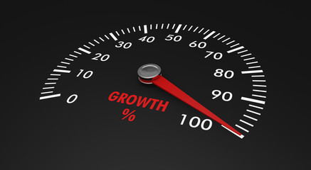 speedometer - growth level