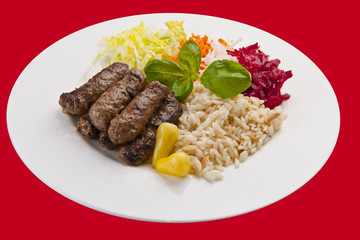 Cevapcici, köfte