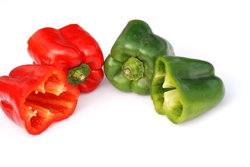 PIMIENTOS ROJOS Y VERDES, SABORES