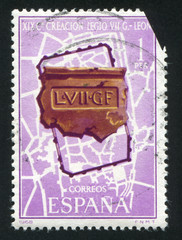 Map of Leon and Seal