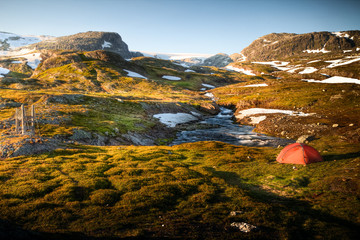 Camping in der Hardangervidda