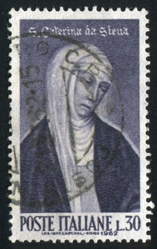 Saint Catherine of Siena by Andrea Vanni