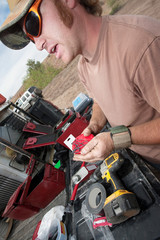 Movie EFX Specialist with Bomb