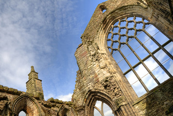Holyrood Palace Landmark - Edinburgh / Scotland