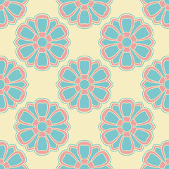 Floral background seamless