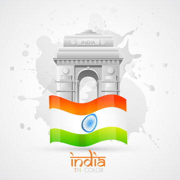 india gate vector