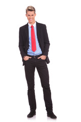 business man standing