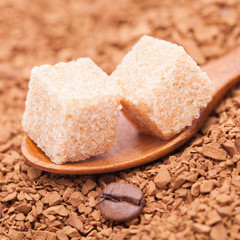 Coffee beans background