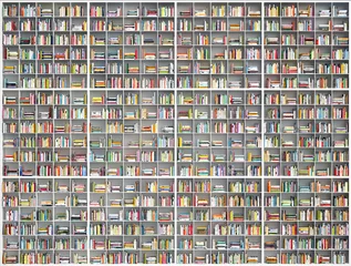  gigantische boekenplank - gigantische enorme boekenplank © Christian Hillebrand