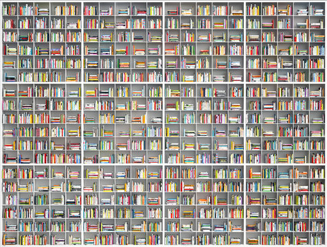 riesiges Bücherregal - giant huge bookshelf