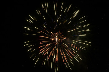 Fototapeta premium Sylvester Feuerwerk