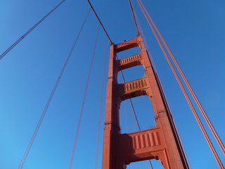 Pylon der Golden Gate Bridge