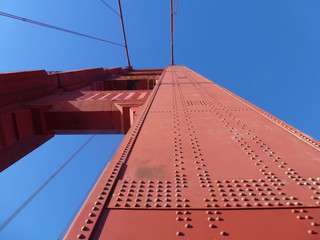 Pylon der Golden Gate Bridge