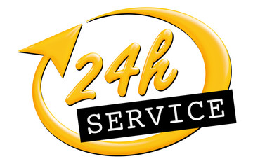 24 Stunden Service